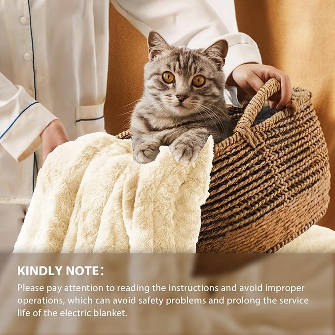 Homemate Heated Blanket Electric Throw - Image 6