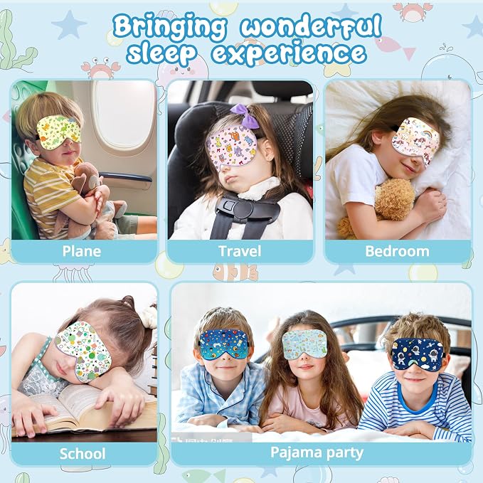 Kids Sleep Mask Eye Cover: 100% Real Natural Pure Silk Eye Mask - Image 7