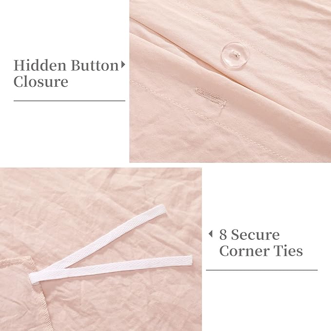 Ruffle Duvet Cover King Size, 104x90 in - Image 4