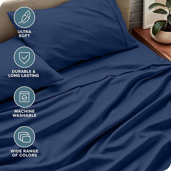 Bare Home Full XL Sheet Set - Image 4