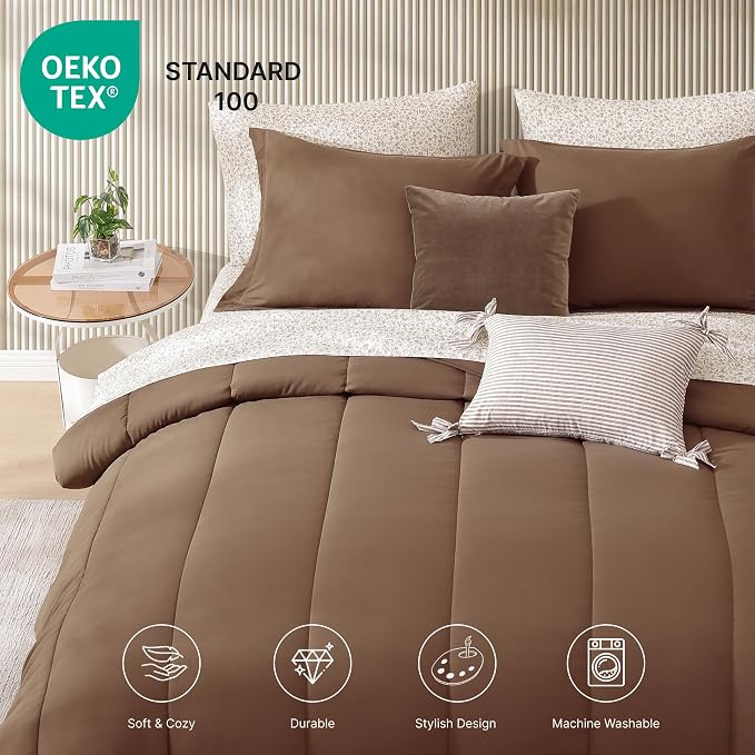 Monbix Queen Comforter Set - Image 4