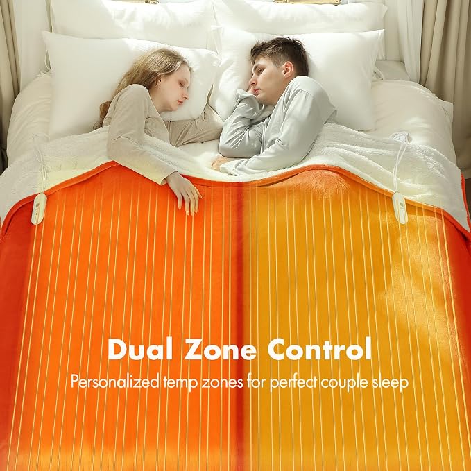 Electric Heated Blanket Queen Size 84"x90" - Image 2
