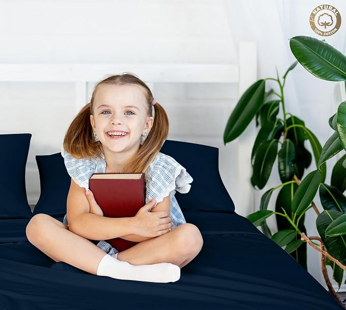 Royale Linens 400 Thread Count 100% American Grown Cotton Flat Sheet - Image 8