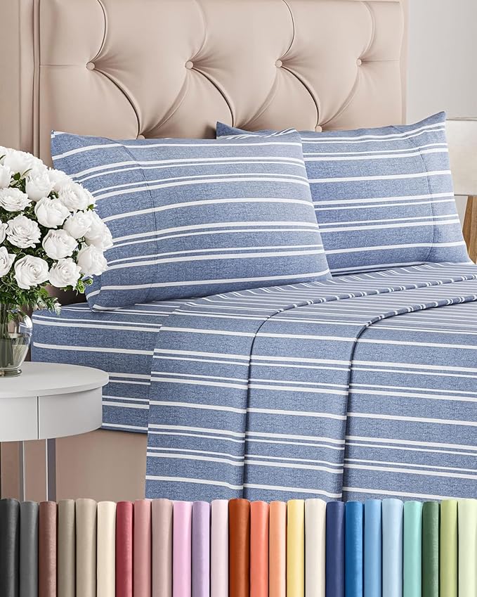 King Size 4 Piece Sheet Set by CGKUnlimited