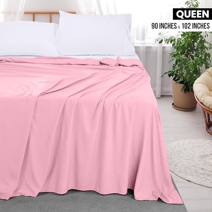Utopia Bedding Flat Sheet - Image 2