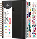 Clever Fox Dated Planner with Tabs 2026 – Weekly & Monthly Spiral Planner with by CleverFox