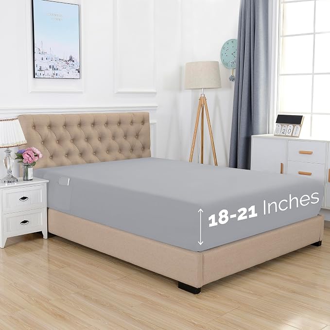 Elegant Comfort Premium Hotel Quality Extra Deep Pocket 18" by ELEGANTCOMFORT