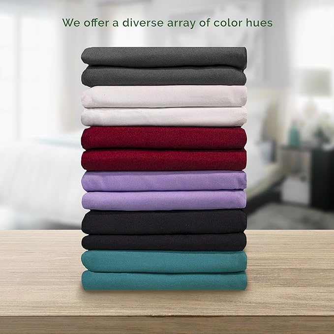 Elegant Comfort Premium Hotel Quality 1-Piece Flat Sheet, Luxury & Softest 1500 - Image 8