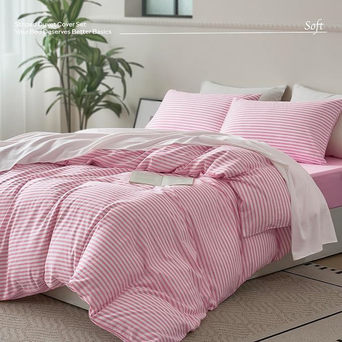 JELLYMONI Full Duvet Cover Set, Cotton Duvet Cover 2 Pieces - Image 7