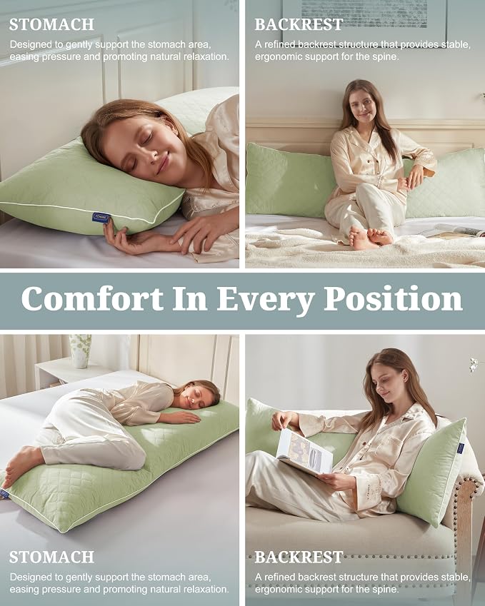 YZ HOME Long Body Pillow for Adults - Image 5