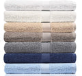 Crystal Towels Bath Towel Set Pack of 7 100% Cotton, Ultra Soft Highly by CrystalTowels