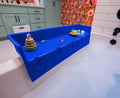 Tub Topper® Bathtub Splash Guard & Bath Shelf by TubTopper