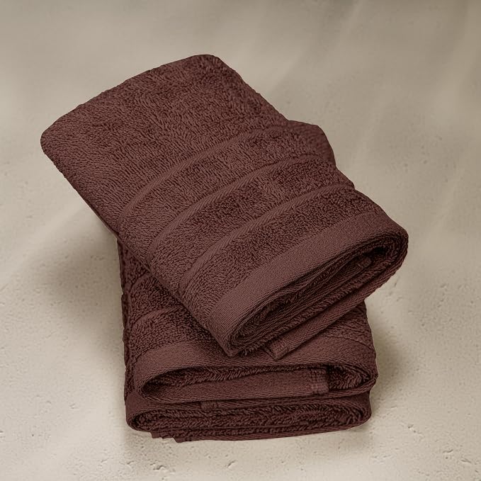 Tens Towels Pack of 6 Hand Towels, 100% Cotton, Lighter Weight, Quick to Dry - Image 5