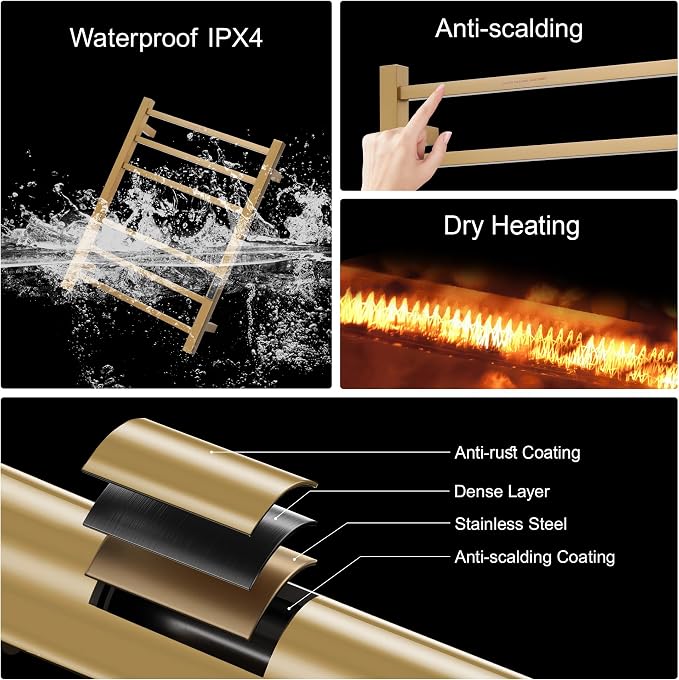 Electric Heated Towel Warmer - Image 5