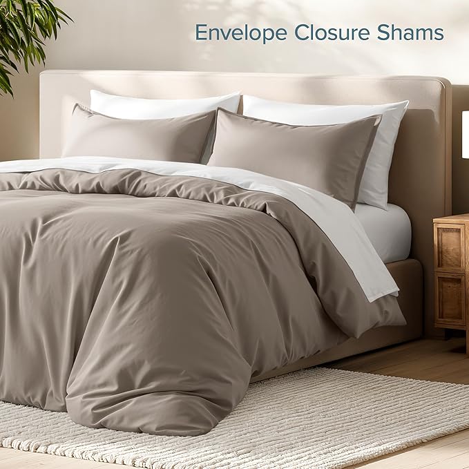 Bare Home Bedding Duvet Cover California King Size - Image 4