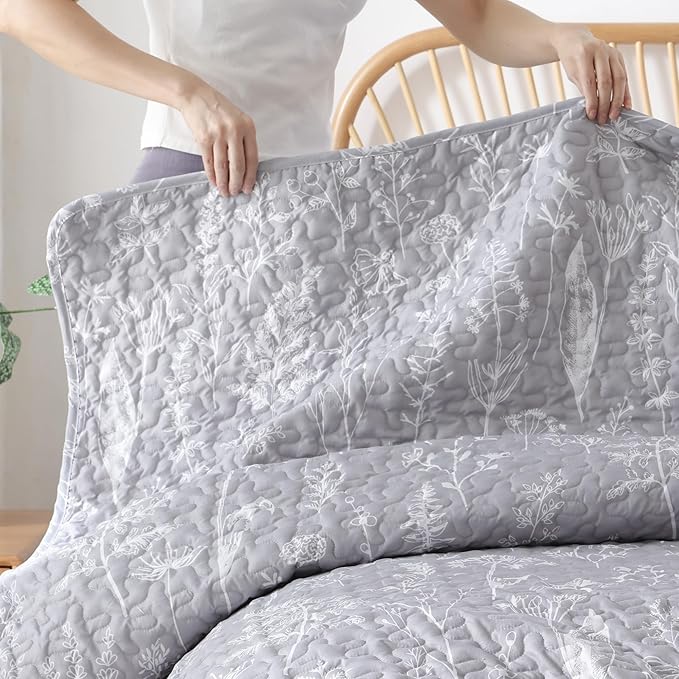 Janzaa Twin Boho Quilt Set - Image 7