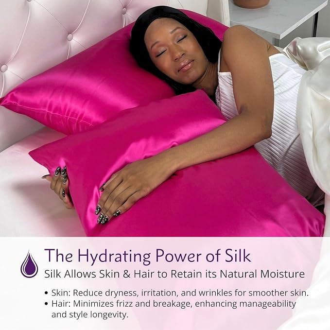 Mulberry Park 100% Silk Pillowcase - Image 4