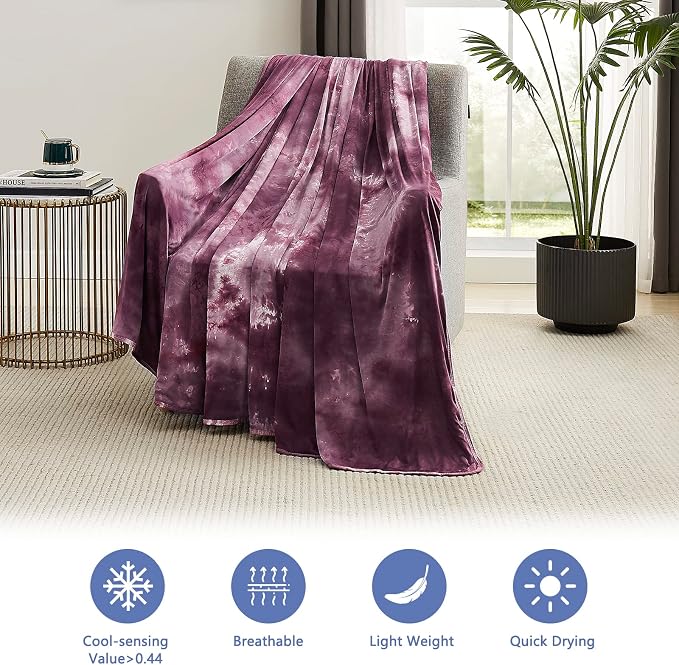 Topcee Cooling Blankets for Hot Sleepers, Arc-Chill Q-Max >0.5 Cool Fiber - Image 6