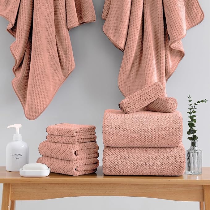 18 Piece Microfiber Bath Towels Set - Image 3