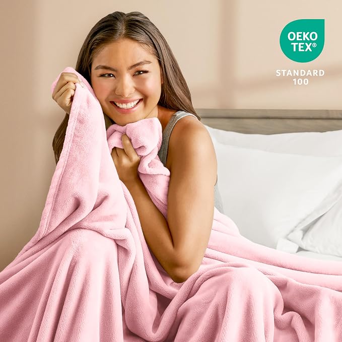 Bare Home Fleece Blanket - Image 4