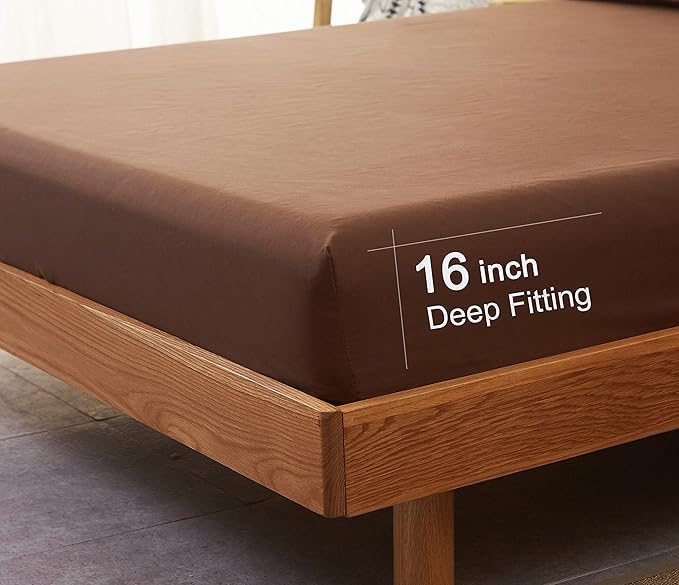 SONORO KATE Bed Sheet Set Super Soft Microfiber 1800 Thread Count Luxury - Image 6