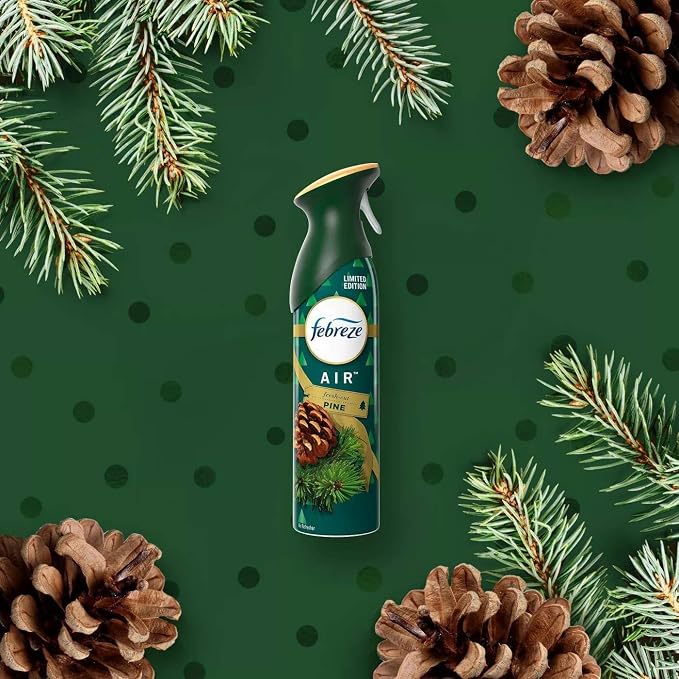Febreze Air - Air Freshener Spray - Fresh-Cut Pine - Limited Edition Holiday - Image 6