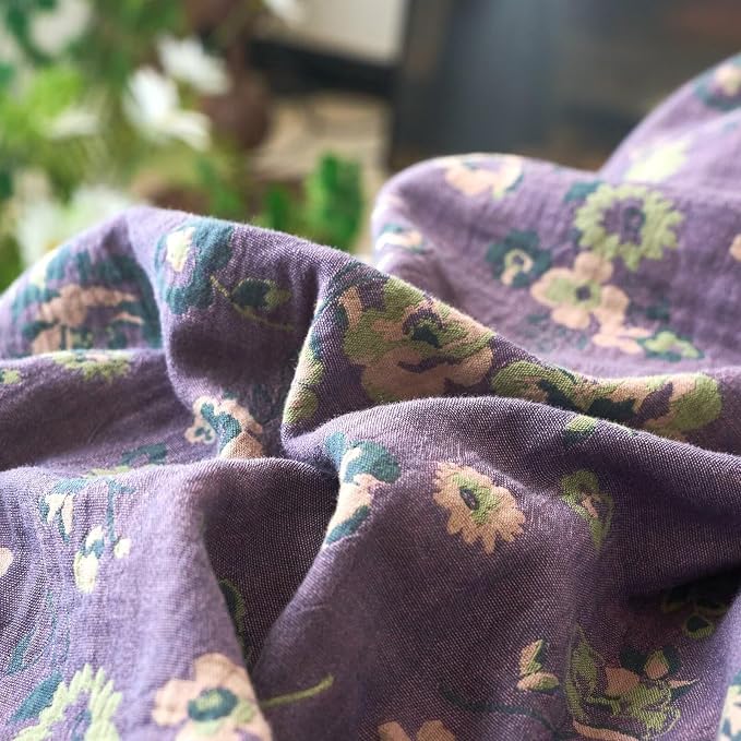 mixinni Vintage Floral Duvet Cover King Set - Image 7