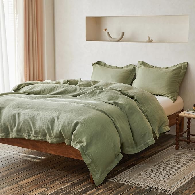 Simple&Opulence 100% Linen Duvet Cover Set - Image 7