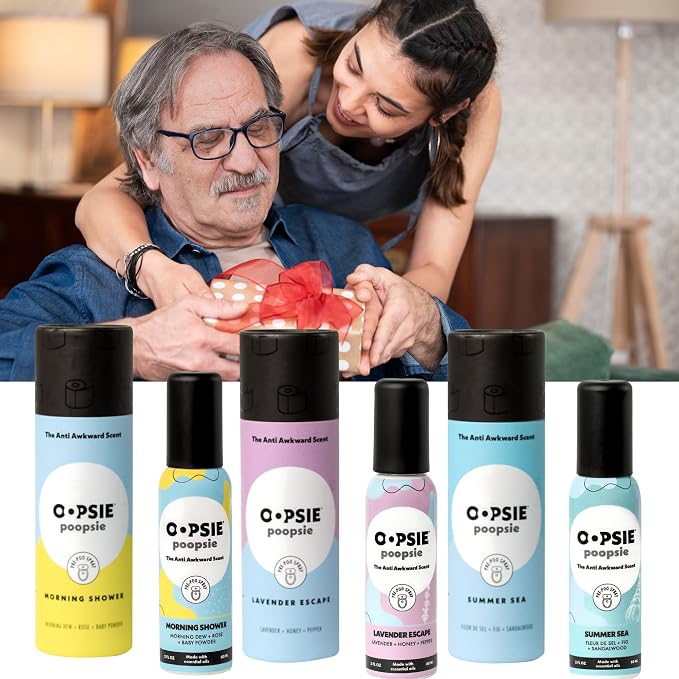 Oopsie Poopsie Toilet Spray – Before & After You Go Bathroom Odor Eliminator & - Image 8