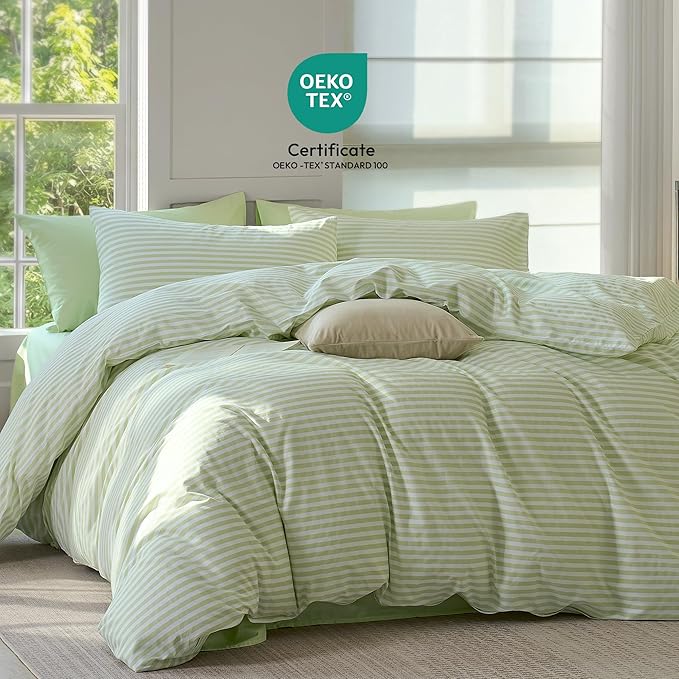 JELLYMONI Striped Duvet Cover Set - Image 2