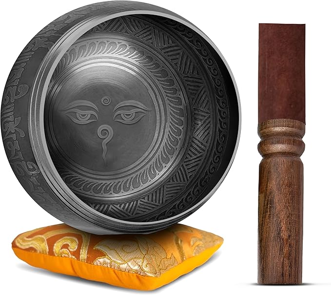 Tibetan Singing Bowl Set by HimalayanBazaar