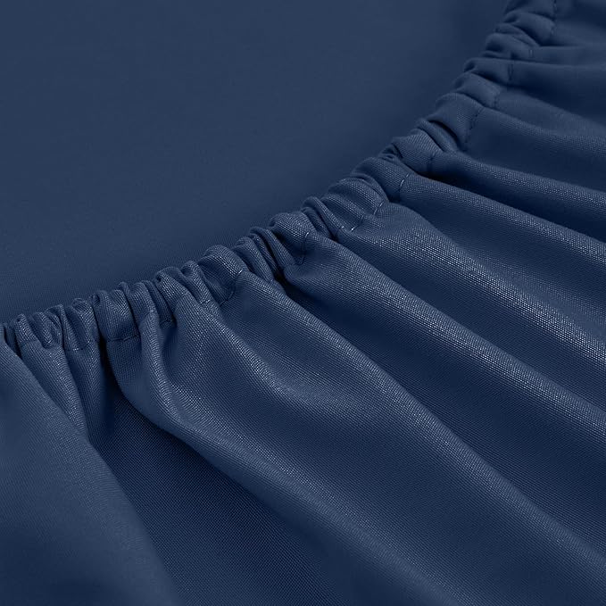 FreshCulture Queen Fitted Sheets, Bulk Pack of 6, Deep Pocket, Soft Microfiber - Image 2