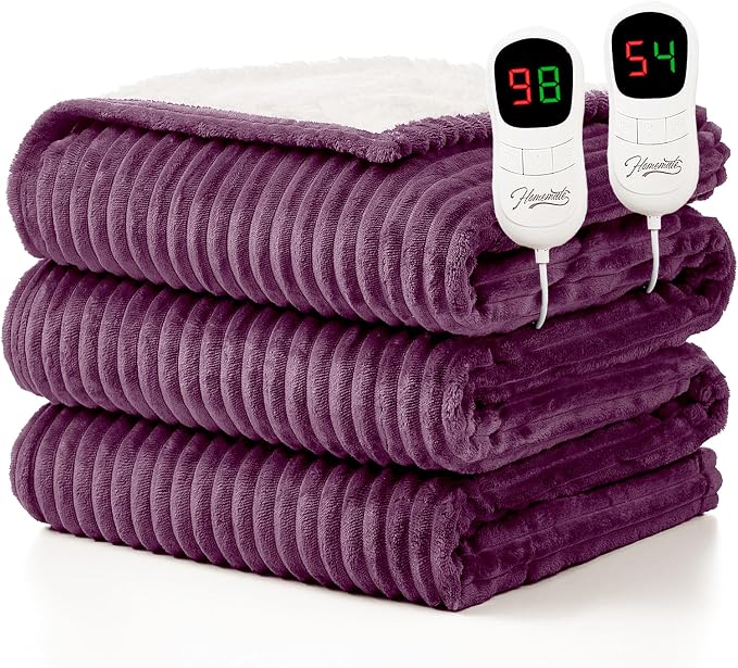 Homemate Electric Heated Blanket Queen Size by Homemate