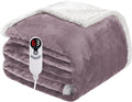 Electric Heated Blanket Twin Size 62"x84", Soft Flannel by Soypipo