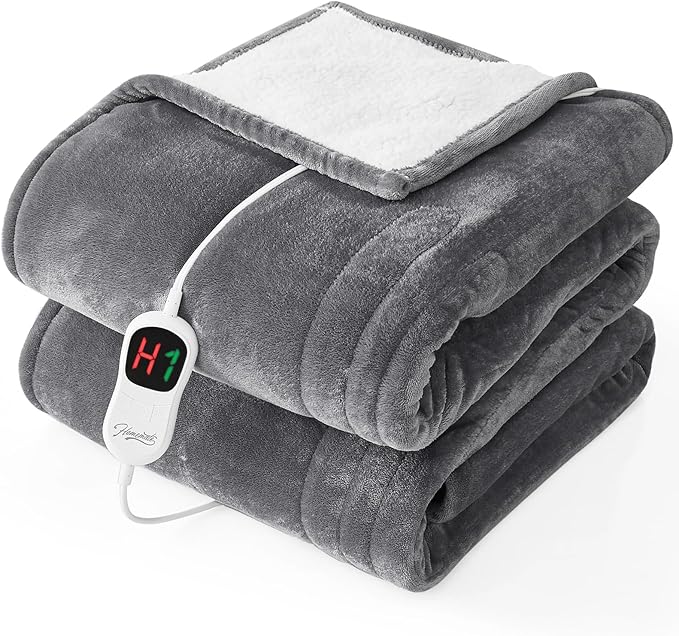Homemate Electric Heated Blanket Full Size by Homemate