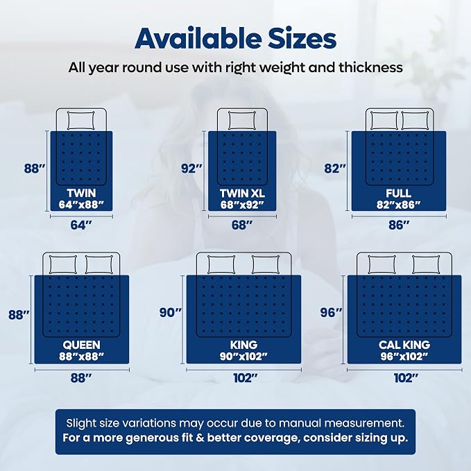 Utopia Bedding Full Comforter Duvet Insert, Quilted White Comforter - Image 7