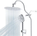 Hibbent All Metal CUPC Certified Shower Head, Handheld Showerhead Combo by Hibbent