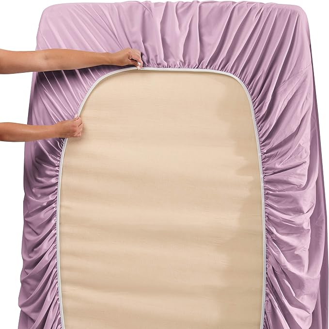 Hearth & Harbor Extra Deep Pocket Queen Sheets Sets - Image 4