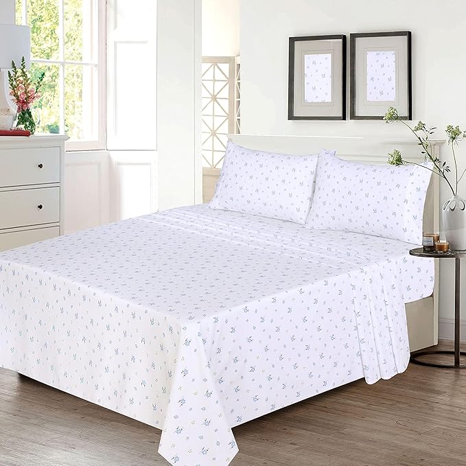 RUVANTI 100% Cotton Sheets – California King Percale Bedding, Cooling & - Image 8
