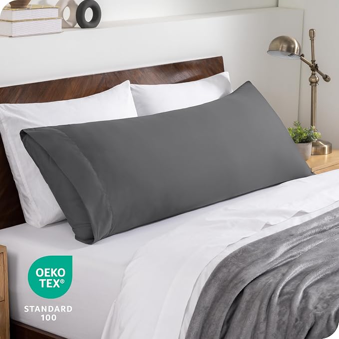 Bare Home Microfiber Body Pillow Cover - Image 5
