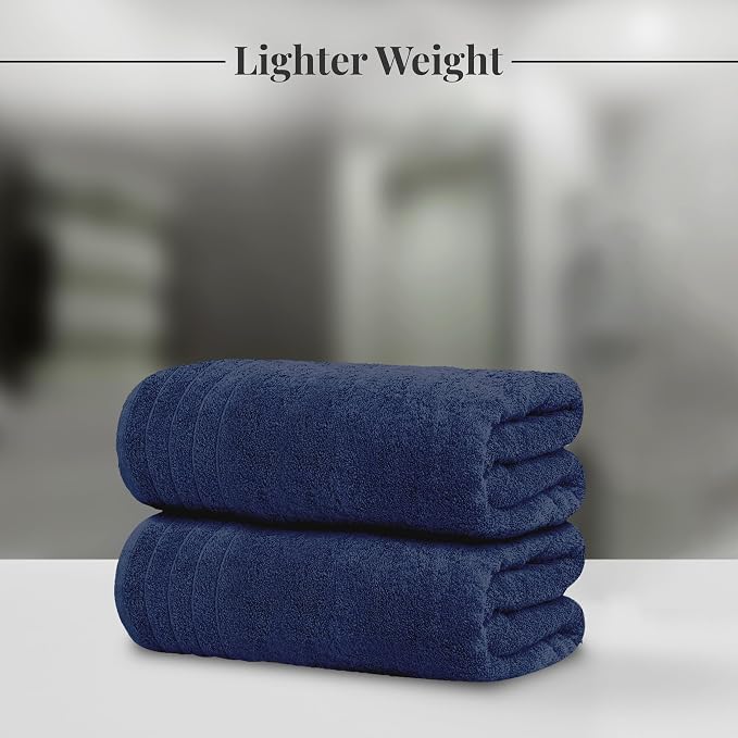 Tens Towels Pack of 8 Towels Set, 2 Extra Large Bath, 2 Hand, 4 Washcloths - Image 4