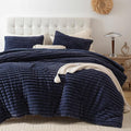 Smoofy Fluffy Full Size Comforter Sets 3 Pieces by SMOOFY