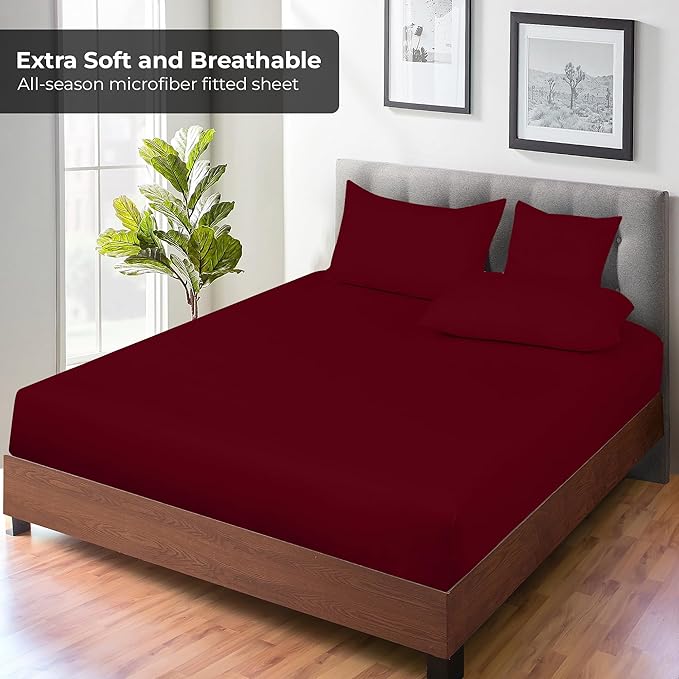 Royale Linens Fitted Sheet California King - Image 4