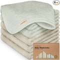 6-Pack Baby Washcloths – Soft Absorbent Viscose from Bamboo Washcloths by KeaBabies