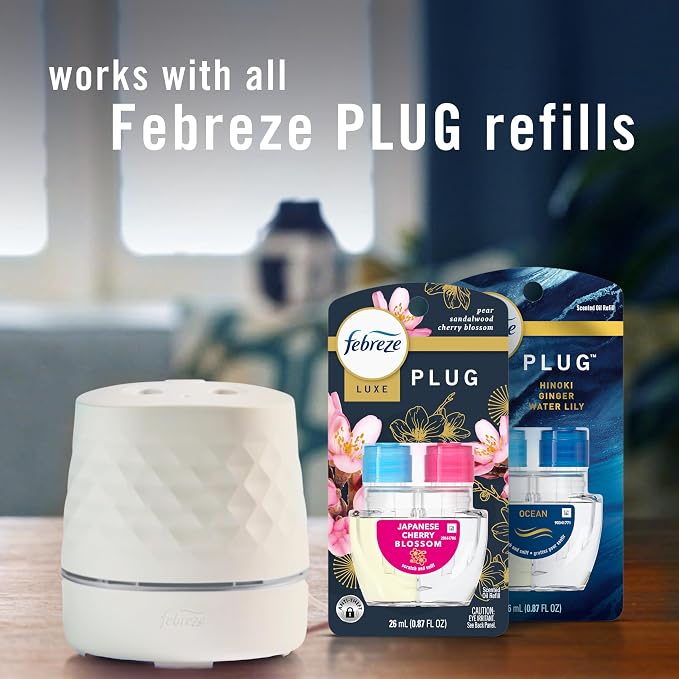 Febreze Plug Scent Booster Starter Kit – Air Freshener, Oil Diffuser, - Image 10