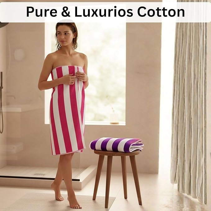 BolBom*S Beach Towels 6 Pack Large 30x60-100% Cotton Beach & Pool Towels Bulk - Image 6