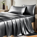 CozyLux Satin Sheets King Size Sheet Set by CozyLux