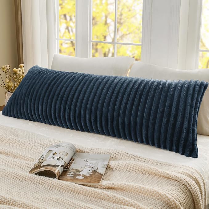 BEDELITE Fluffy Faux Fur Body Pillow Cover - Image 7