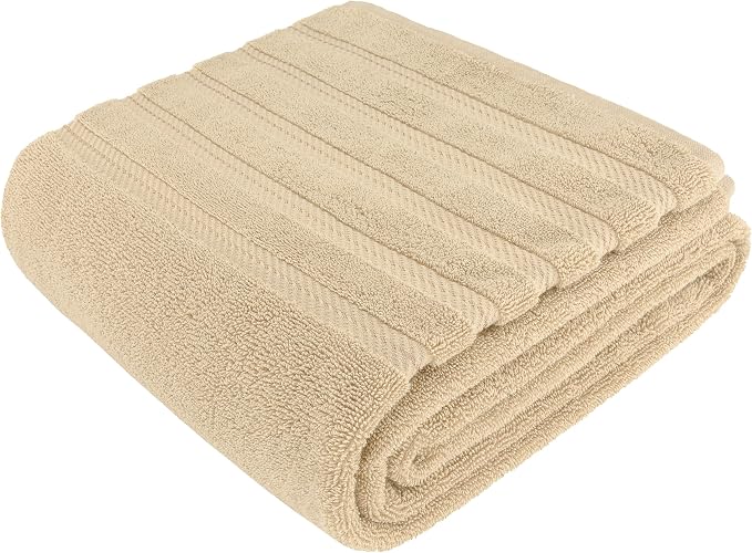 American Soft Linen 35x70 Jumbo Large Bath Towel, 600 GSM 100% Cotton Turkish - Image 6