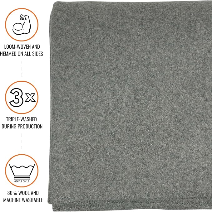 Arcturus Military Wool Blanket - Image 2